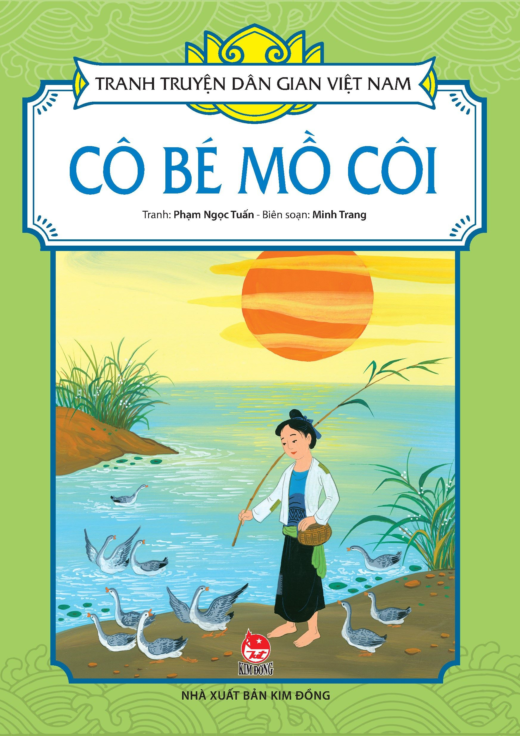 tranh truyện dân gian việt nam - cô bé mồ côi (tái bản 2024)