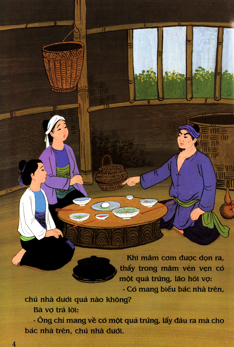 tranh truyện dân gian việt nam - cô bé mồ côi (tái bản 2024)