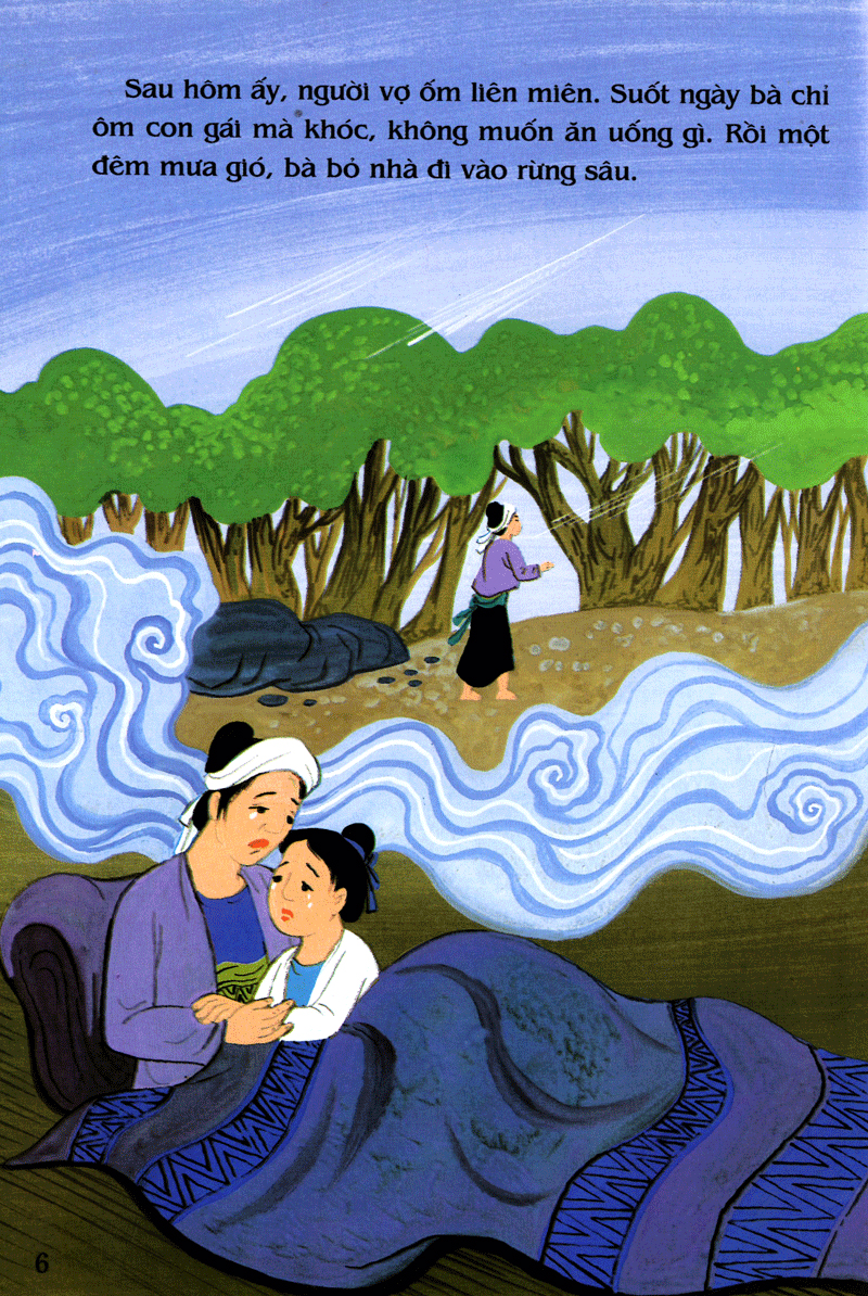 tranh truyện dân gian việt nam - cô bé mồ côi (tái bản 2024)