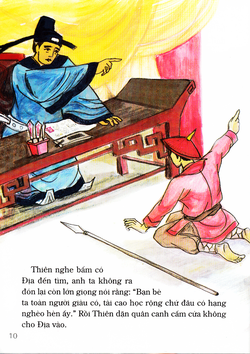 tranh truyện dân gian việt nam - của thiên trả địa (tái bản 2024)