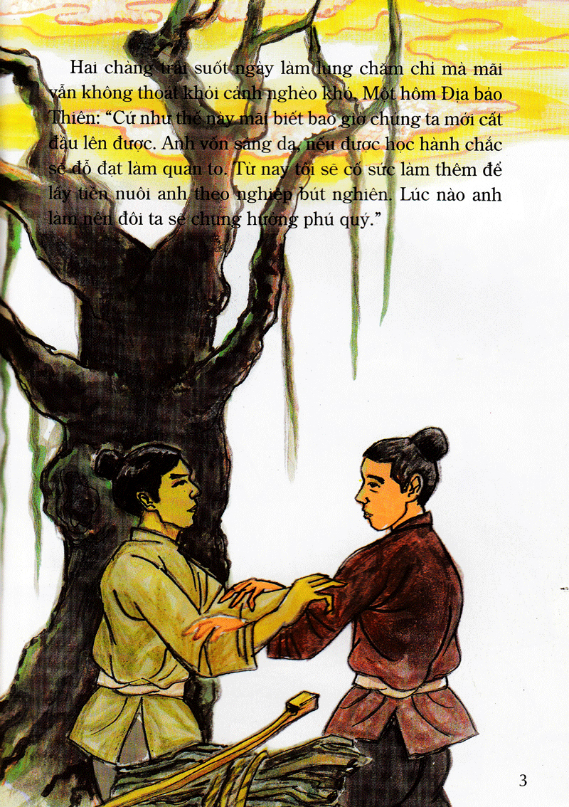 tranh truyện dân gian việt nam - của thiên trả địa (tái bản 2024)