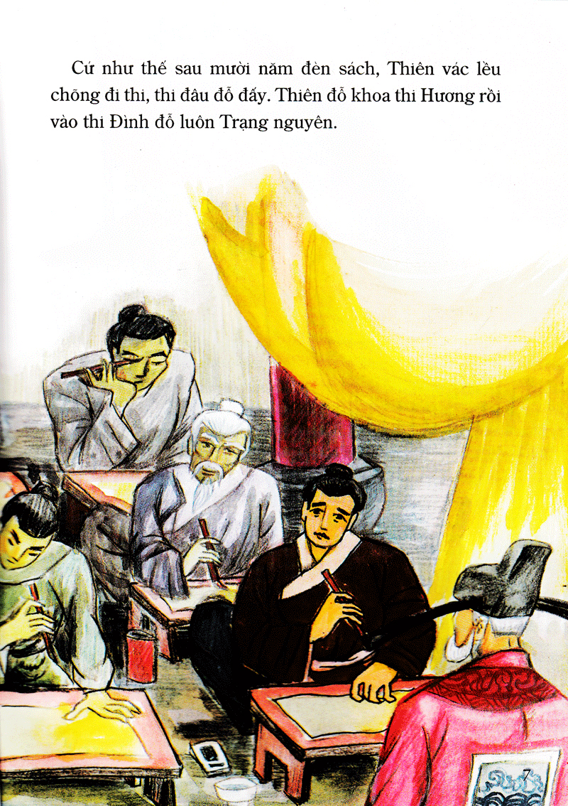 tranh truyện dân gian việt nam - của thiên trả địa (tái bản 2024)