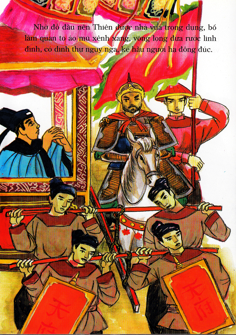 tranh truyện dân gian việt nam - của thiên trả địa (tái bản 2024)