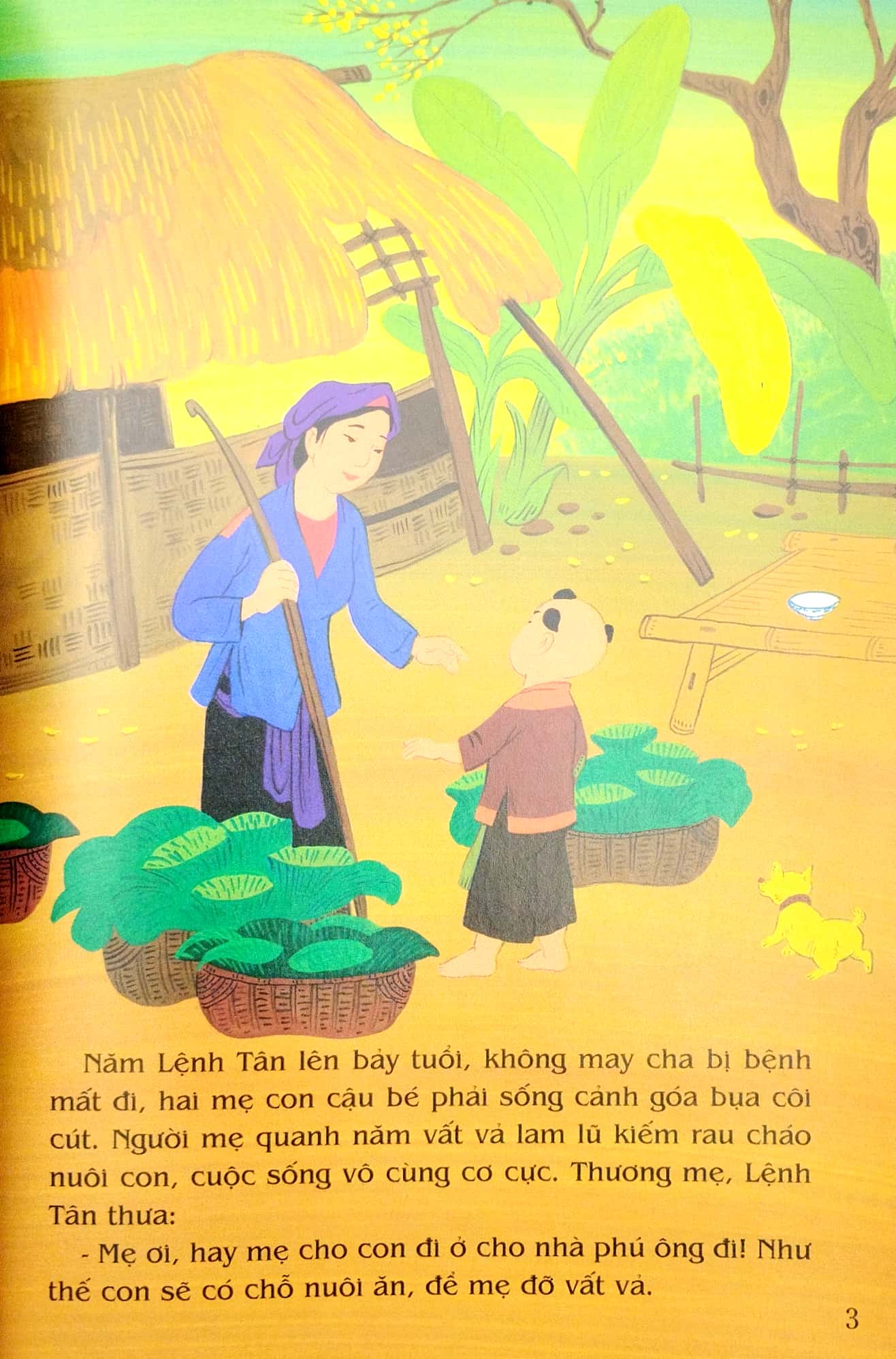 tranh truyện dân gian việt nam - đi ở học thành tài (tái bản 2023)