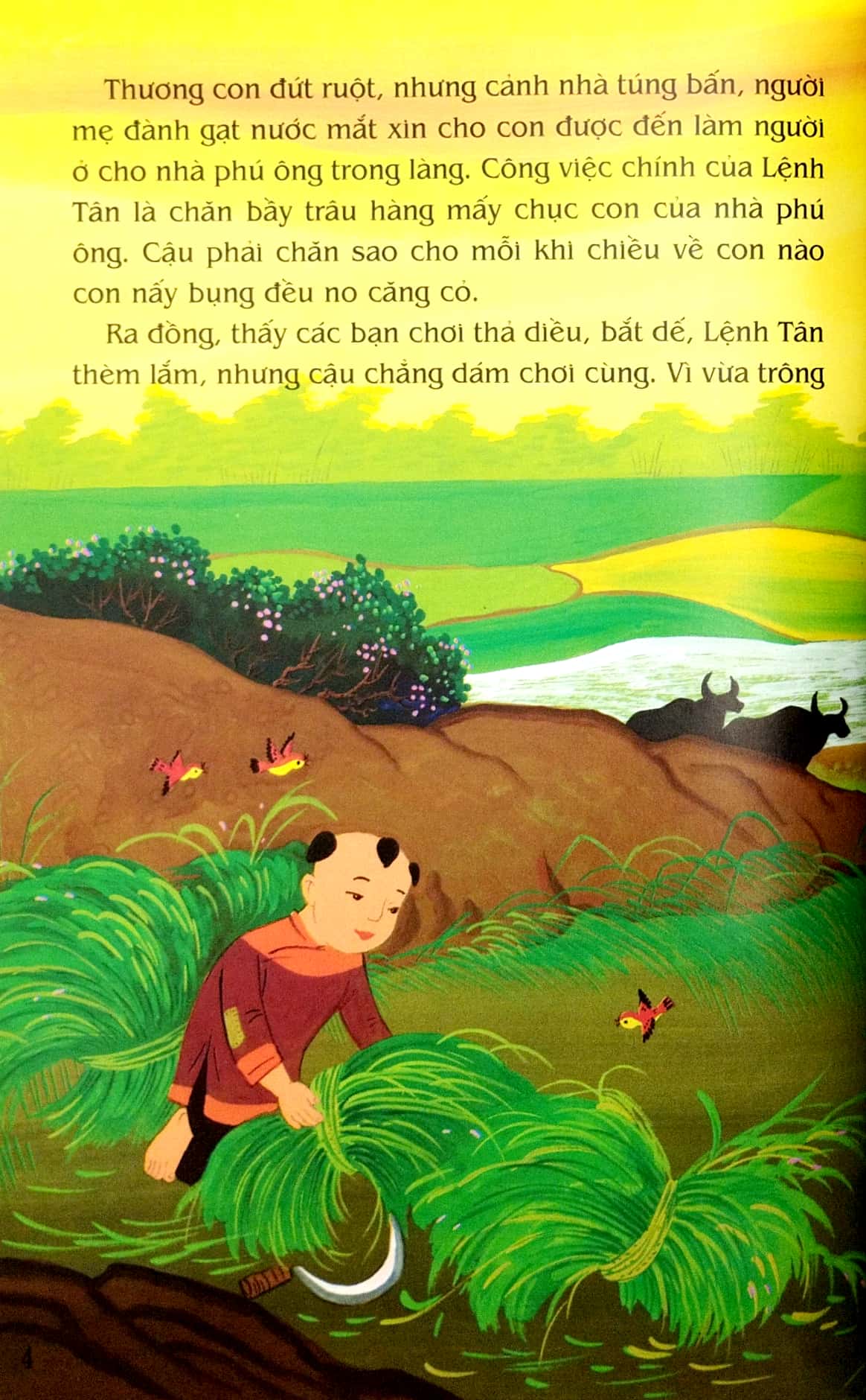 tranh truyện dân gian việt nam - đi ở học thành tài (tái bản 2023)