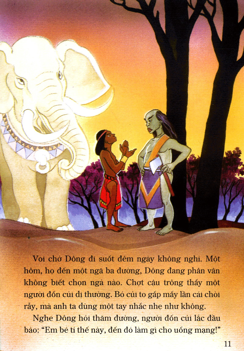 tranh truyện dân gian việt nam - dũng sĩ đam dông (tái bản 2024)