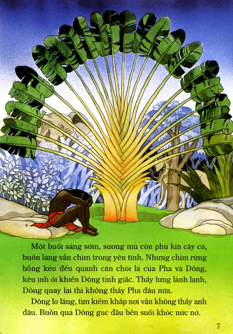 tranh truyện dân gian việt nam - dũng sĩ đam dông (tái bản 2024)