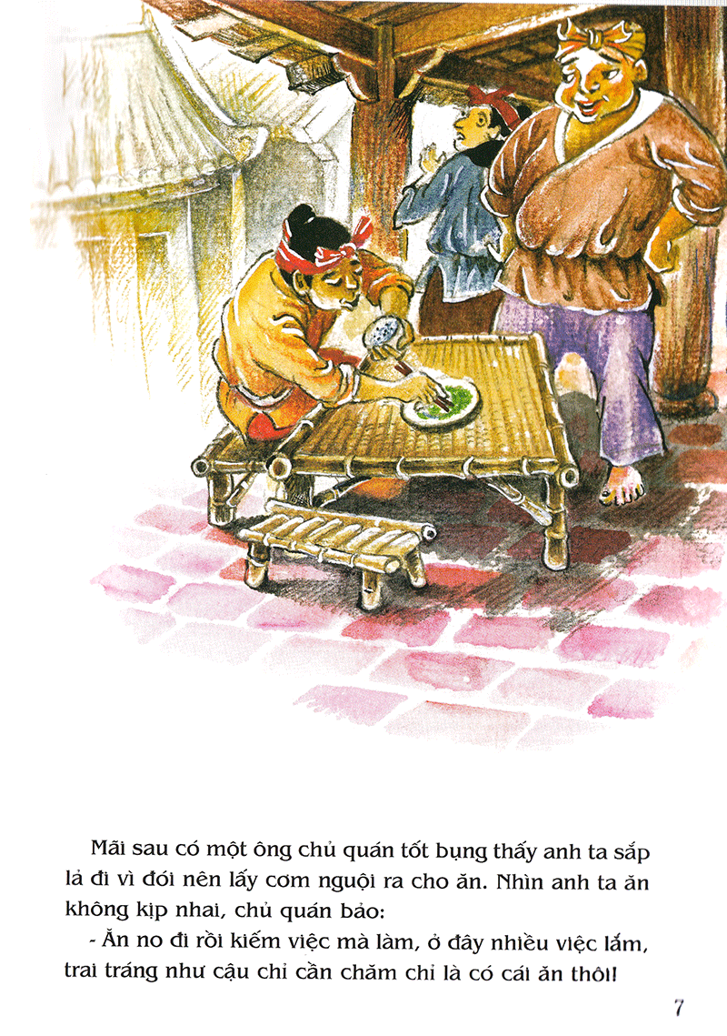 tranh truyện dân gian việt nam - hai anh em và cây thuốc thần (tái bản 2023)