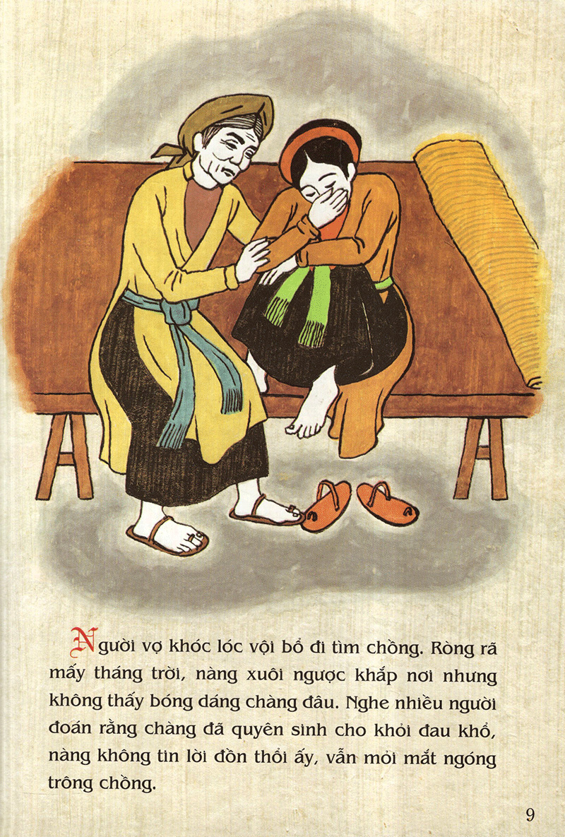 tranh truyện dân gian việt nam - hai ông tiến sĩ (tái bản 2019)