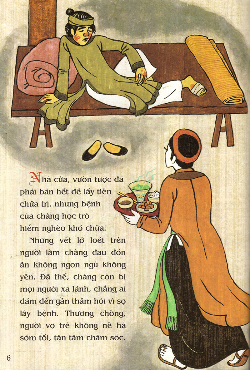 tranh truyện dân gian việt nam - hai ông tiến sĩ (tái bản 2019)