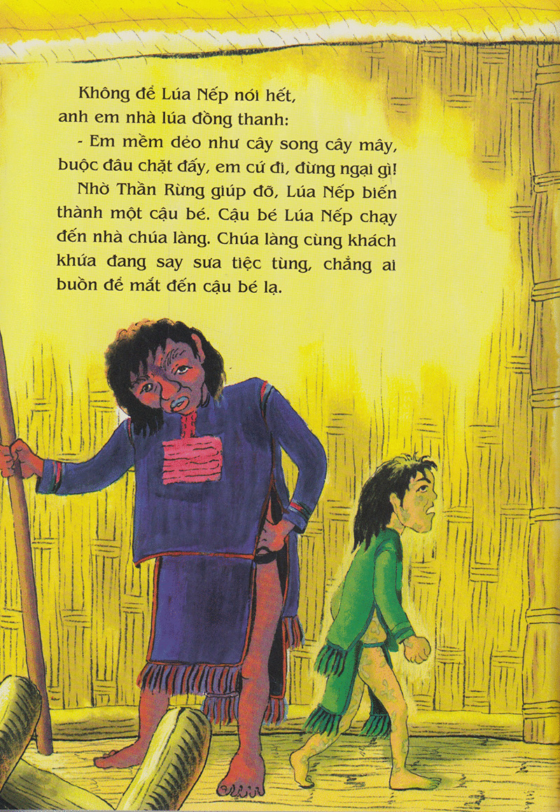 Tranh Truyen Dan Gian Viet Nam - Hat Lua Than (Tai Ban 2023)