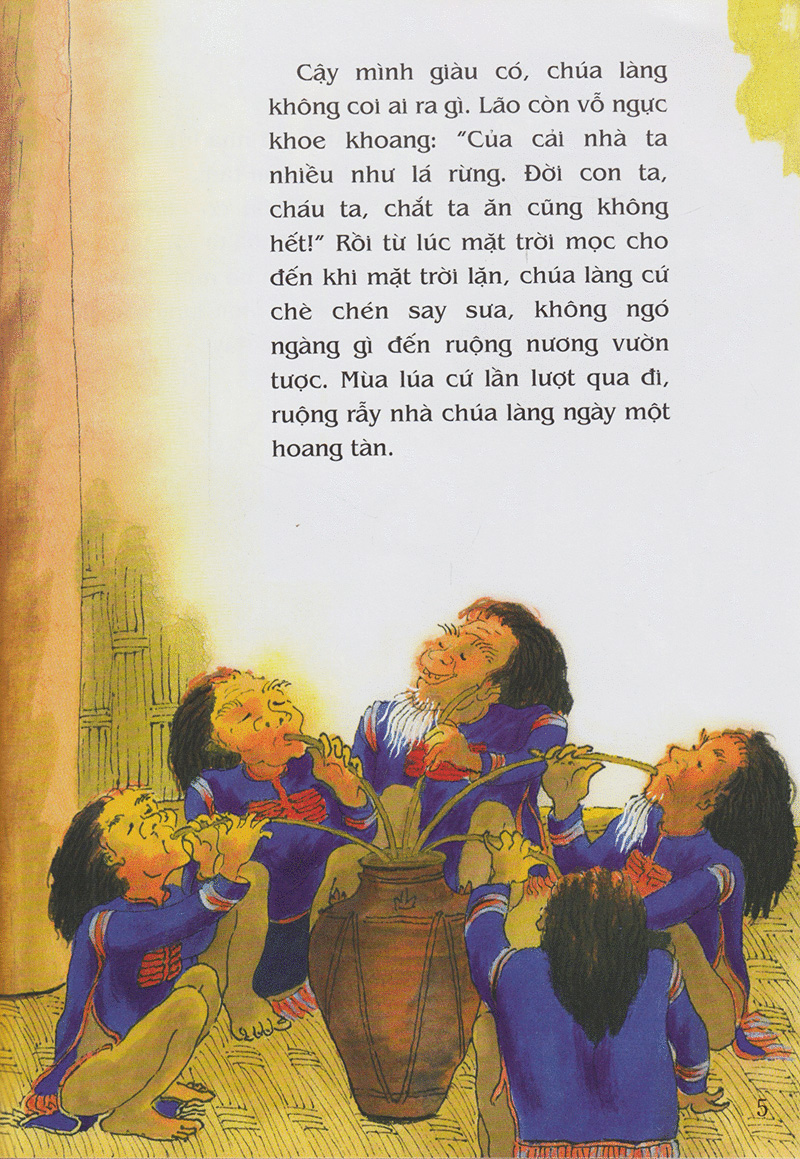 Tranh Truyen Dan Gian Viet Nam - Hat Lua Than (Tai Ban 2023)