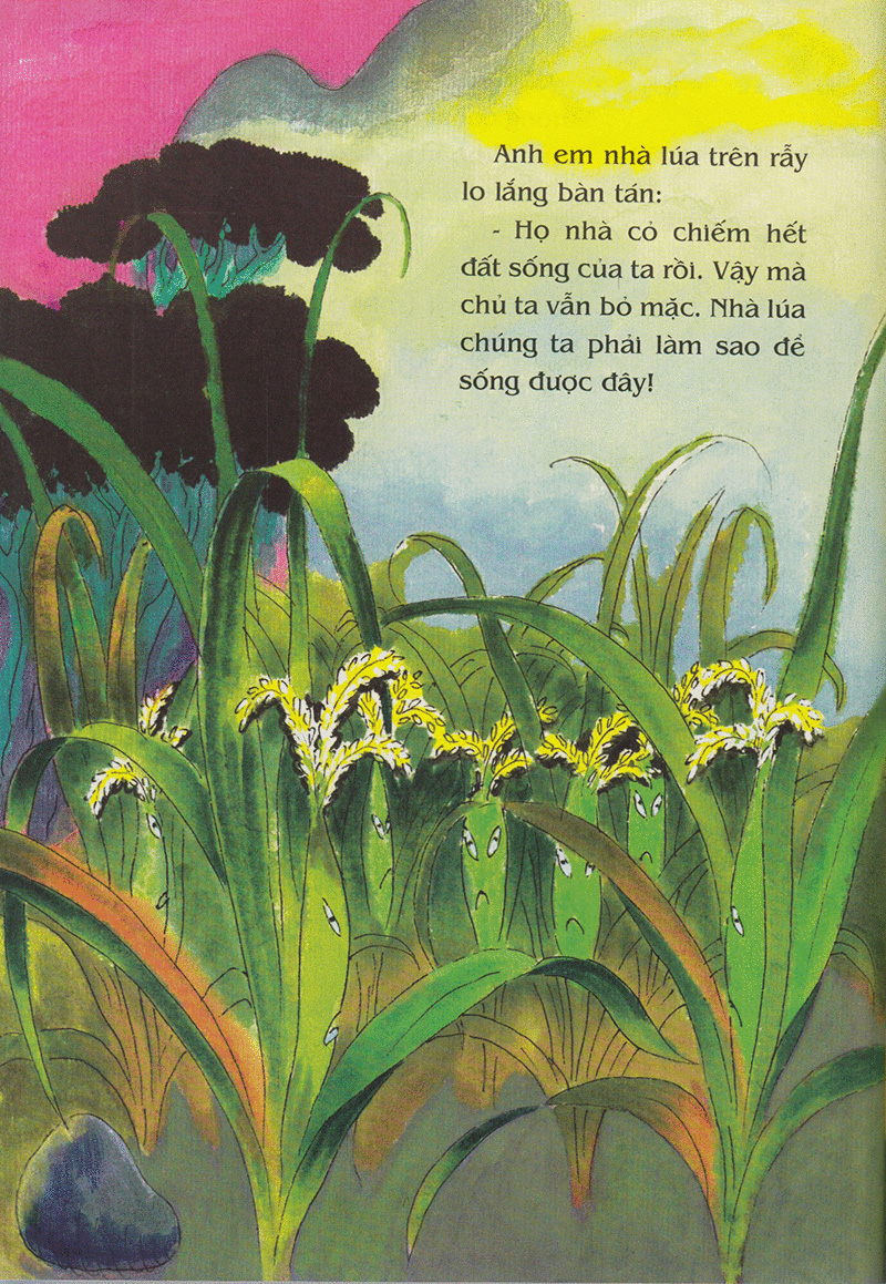 Tranh Truyen Dan Gian Viet Nam - Hat Lua Than (Tai Ban 2023)