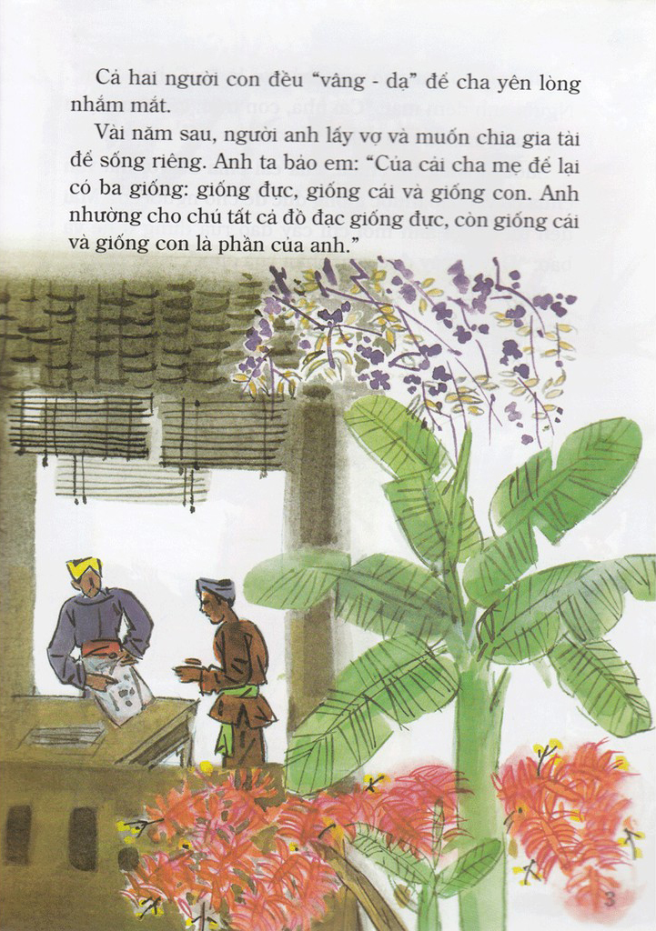 tranh truyện dân gian việt nam - hố vàng hố bạc (tái bản 2023)