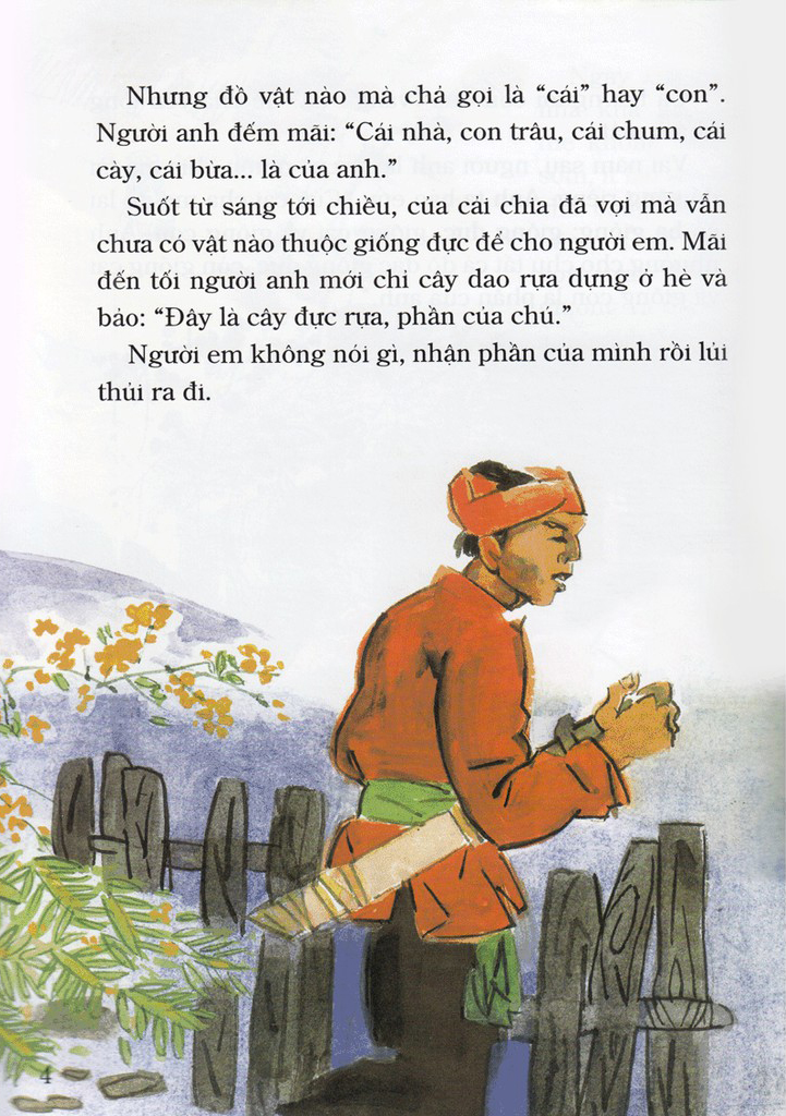 tranh truyện dân gian việt nam - hố vàng hố bạc (tái bản 2023)