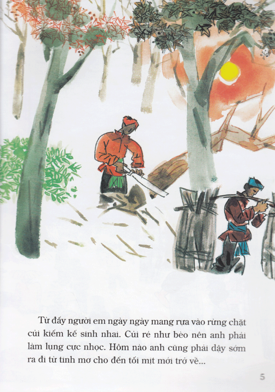 tranh truyện dân gian việt nam - hố vàng hố bạc (tái bản 2023)