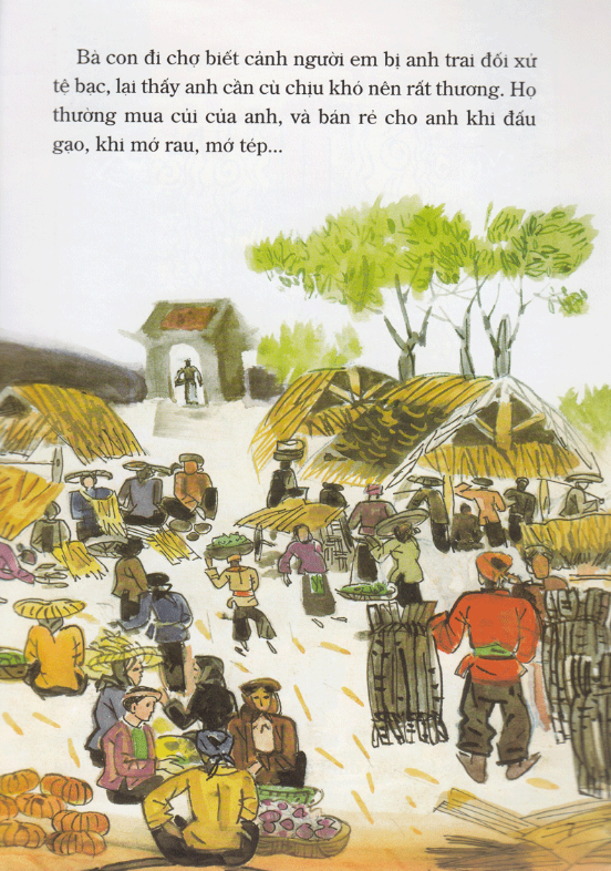 tranh truyện dân gian việt nam - hố vàng hố bạc (tái bản 2023)