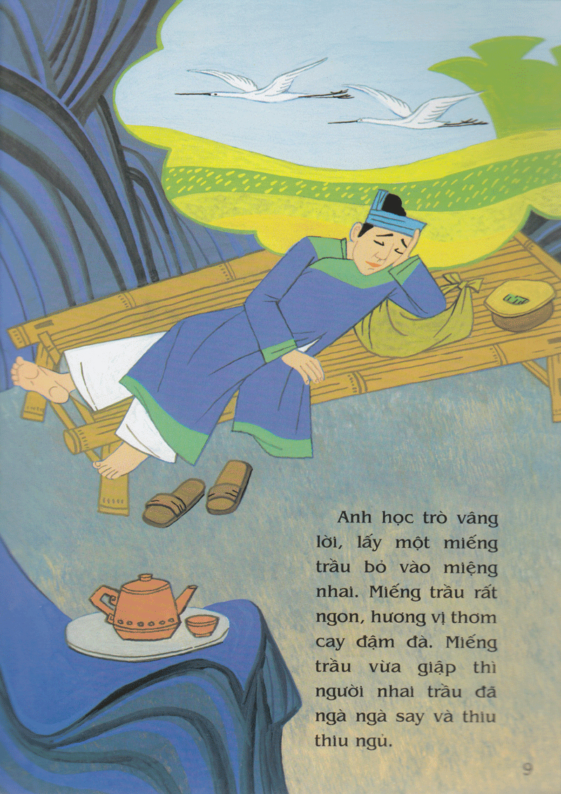 tranh truyện dân gian việt nam - miếng trầu kì diệu (tái bản 2023)