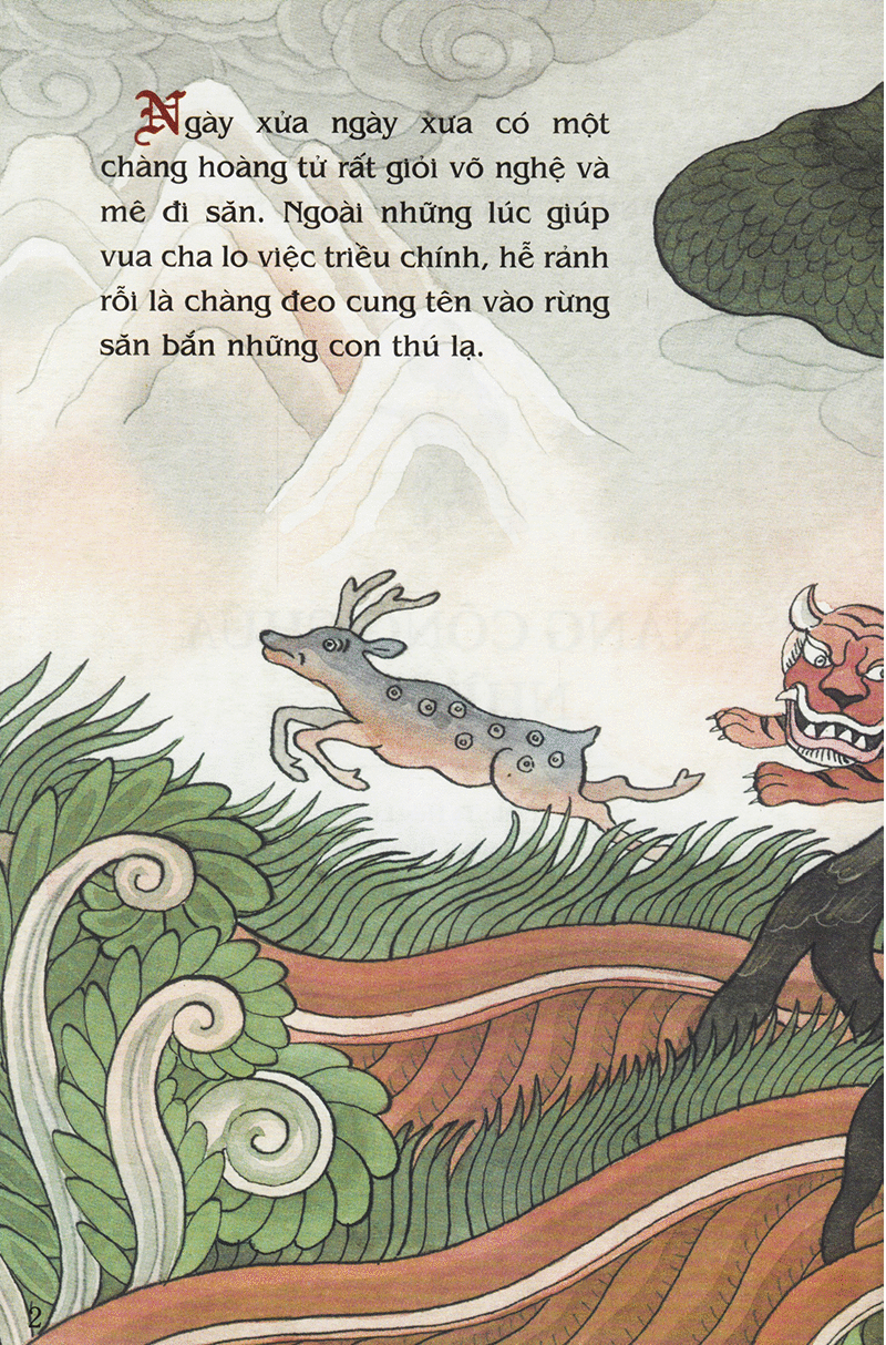 tranh truyện dân gian việt nam - nàng công chúa nhìn xa (tái bản 2023)