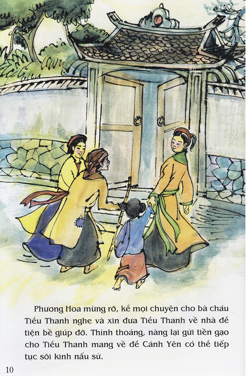 tranh truyện dân gian việt nam - nàng phương hoa (tái bản 2023)