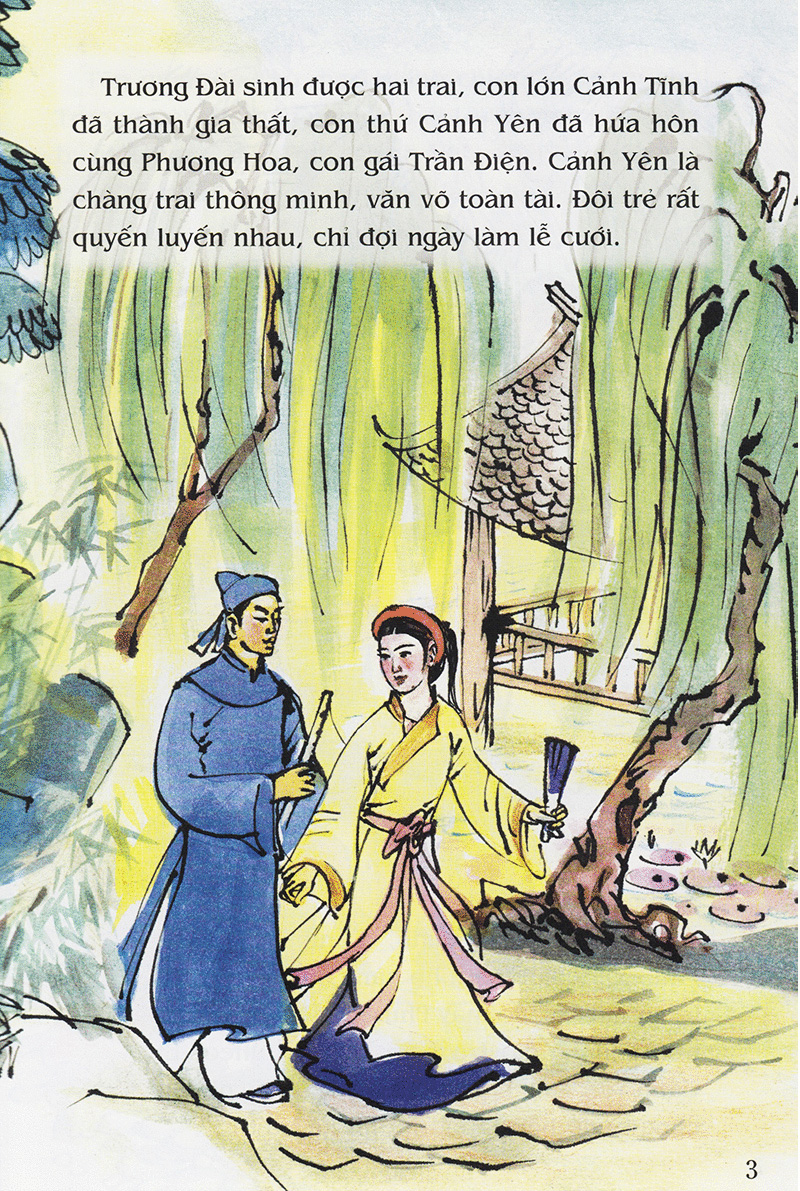 tranh truyện dân gian việt nam - nàng phương hoa (tái bản 2023)