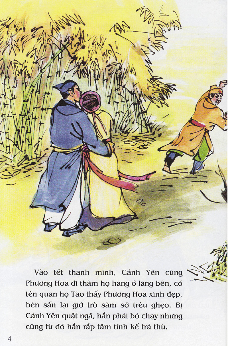 tranh truyện dân gian việt nam - nàng phương hoa (tái bản 2023)