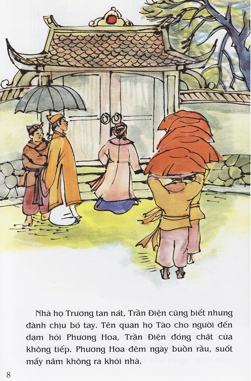 tranh truyện dân gian việt nam - nàng phương hoa (tái bản 2023)