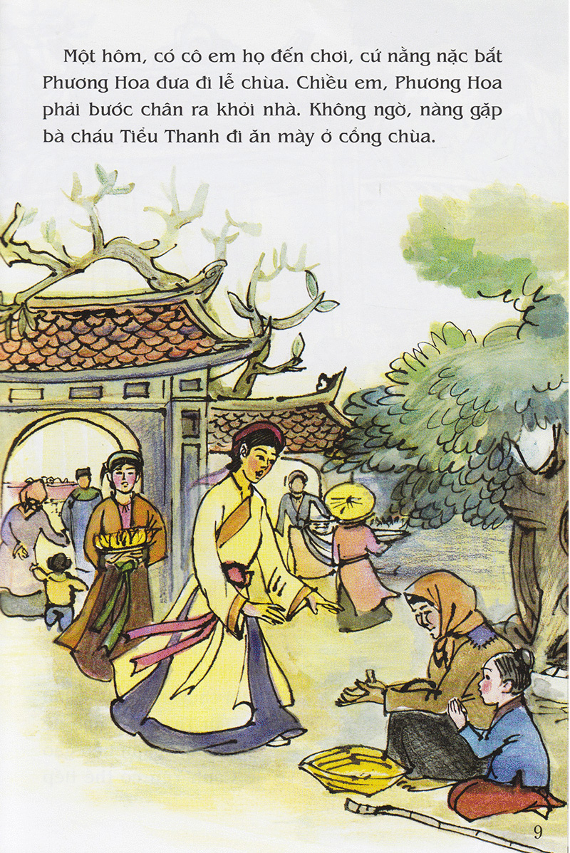 tranh truyện dân gian việt nam - nàng phương hoa (tái bản 2023)