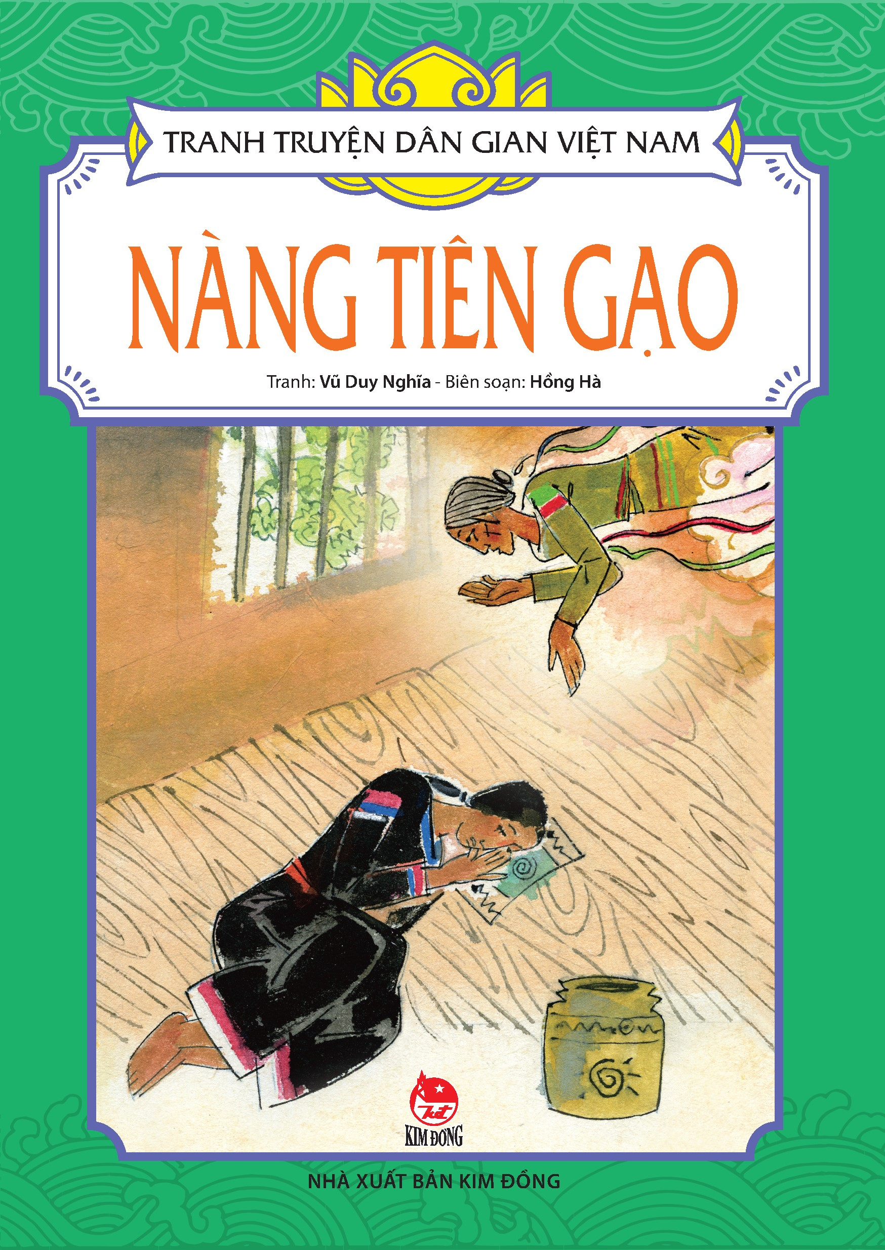 tranh truyện dân gian việt nam - nàng tiên gạo (tái bản 2024)