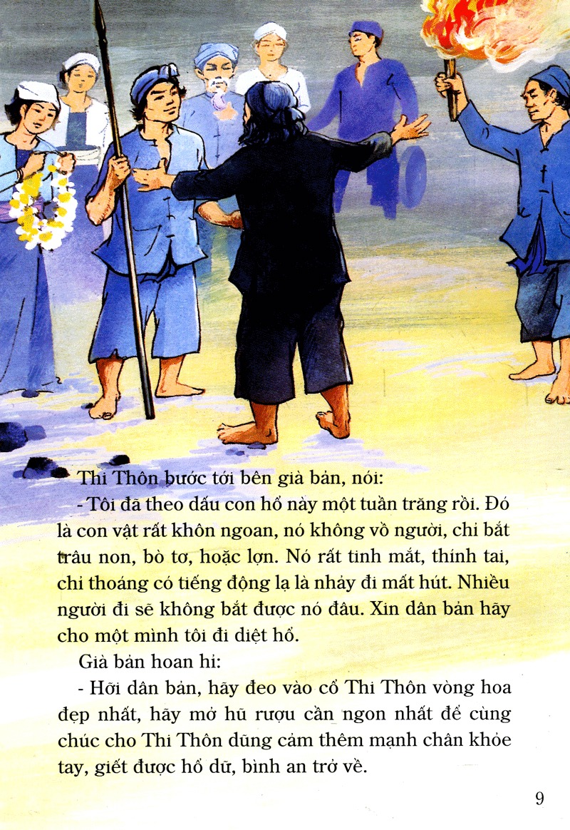 tranh truyện dân gian việt nam - nàng tiên hổ (tái bản 2024)