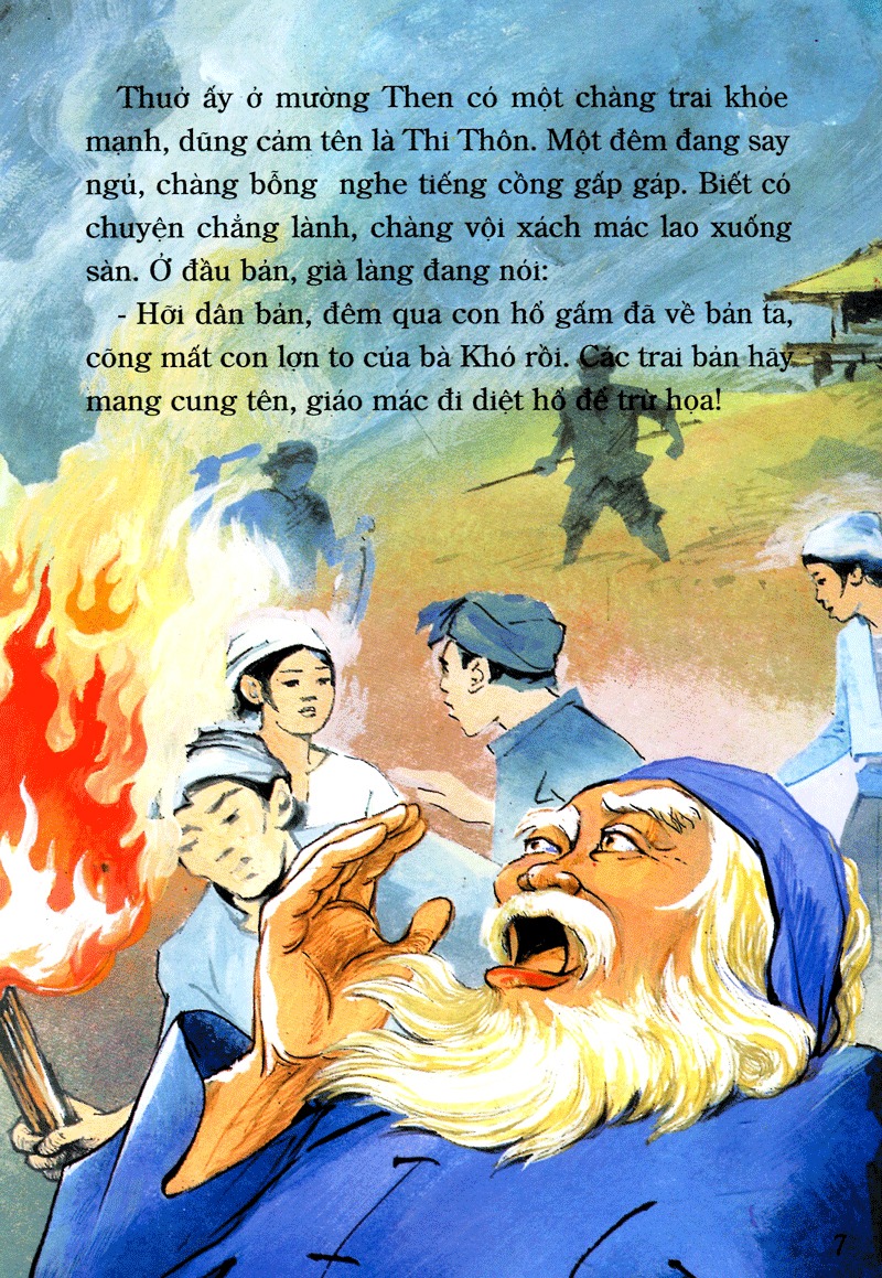 tranh truyện dân gian việt nam - nàng tiên hổ (tái bản 2024)