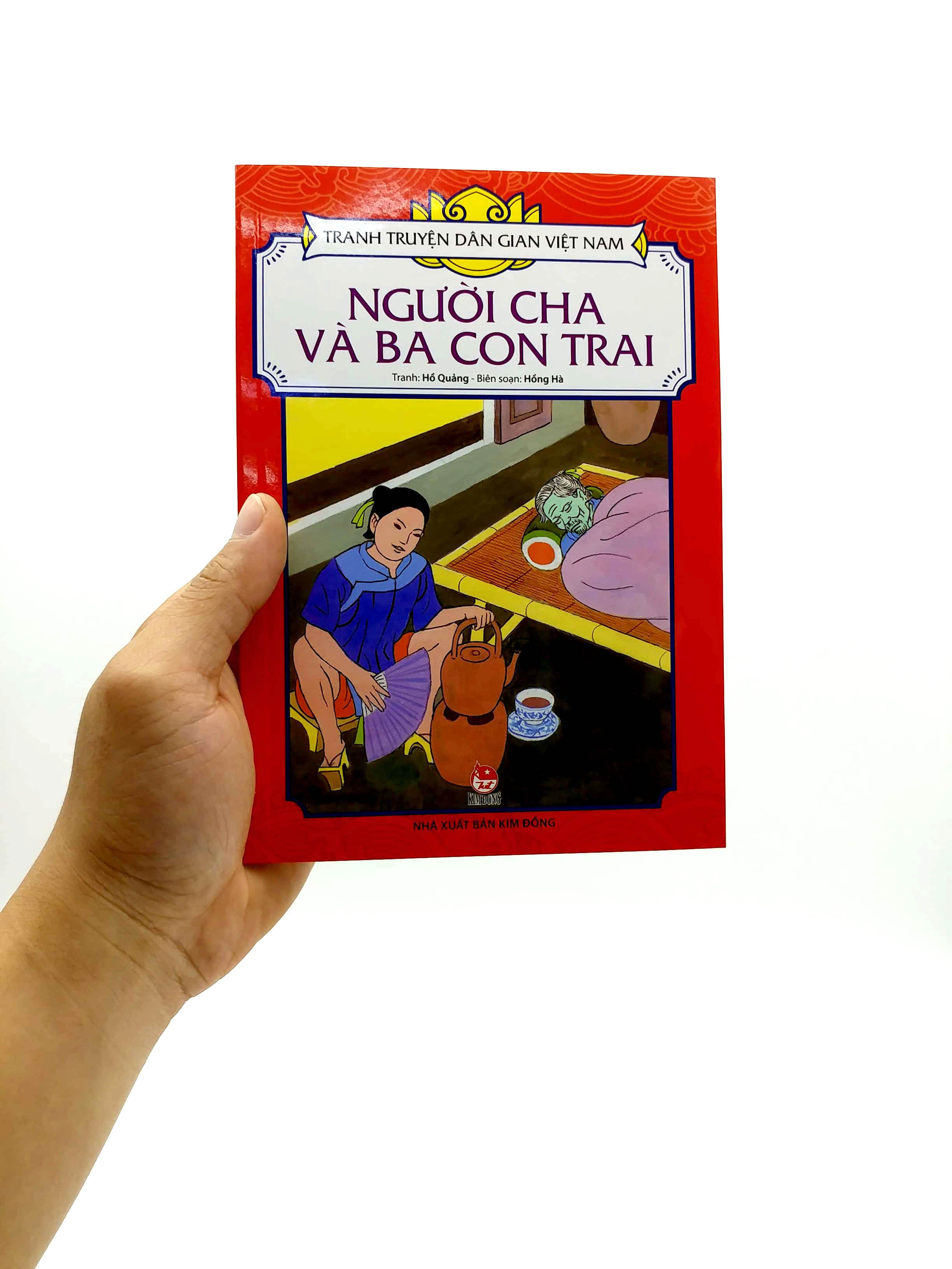 tranh truyện dân gian việt nam - người cha và ba con trai (tái bản 2023)