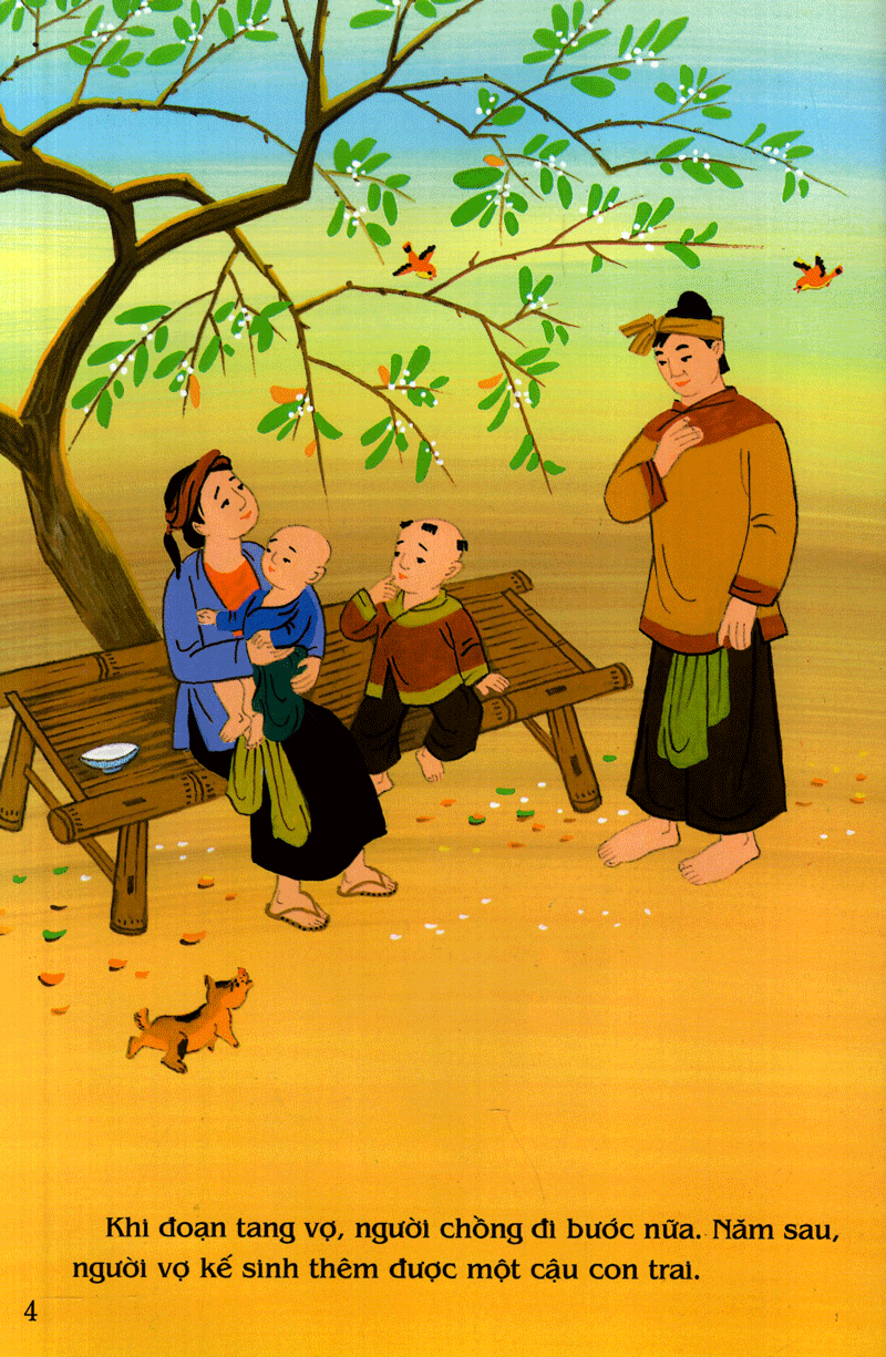 Tranh Truyen Dan Gian Viet Nam - Nguoi Me Ke Va Hai Con Trai (Tai Ban 2023)