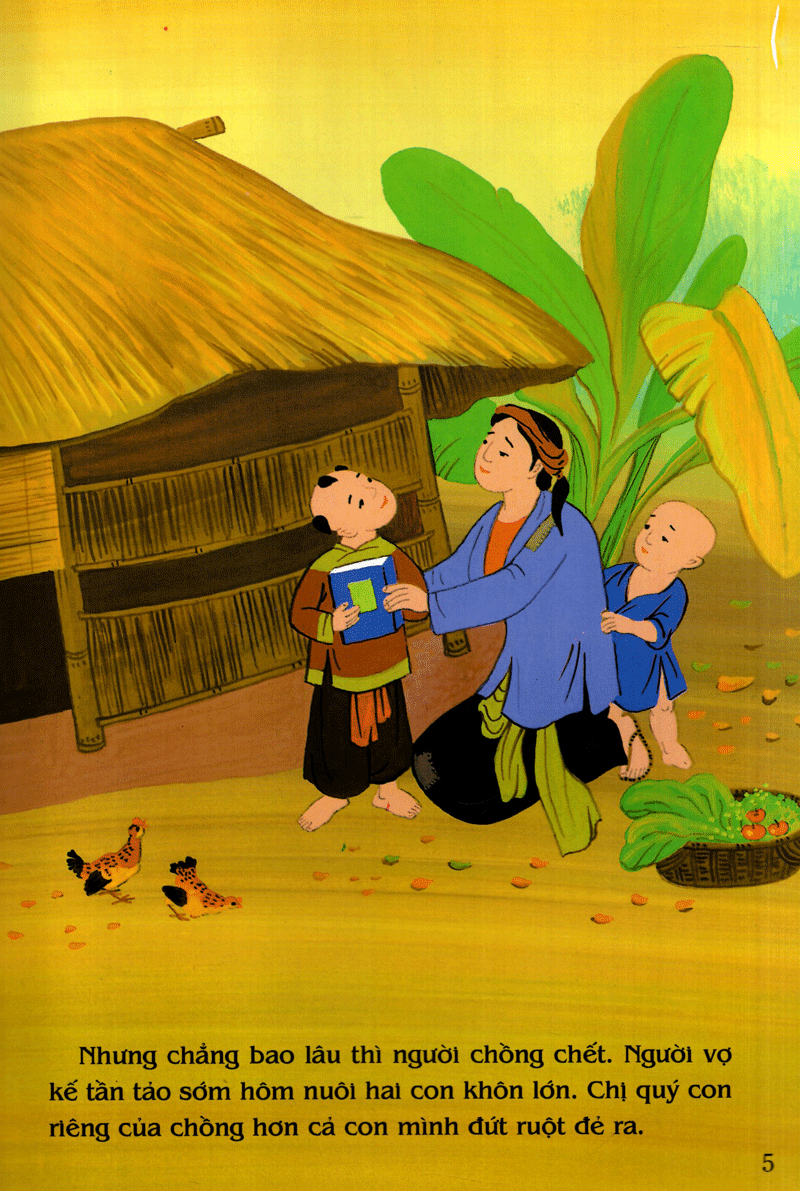 Tranh Truyen Dan Gian Viet Nam - Nguoi Me Ke Va Hai Con Trai (Tai Ban 2023)