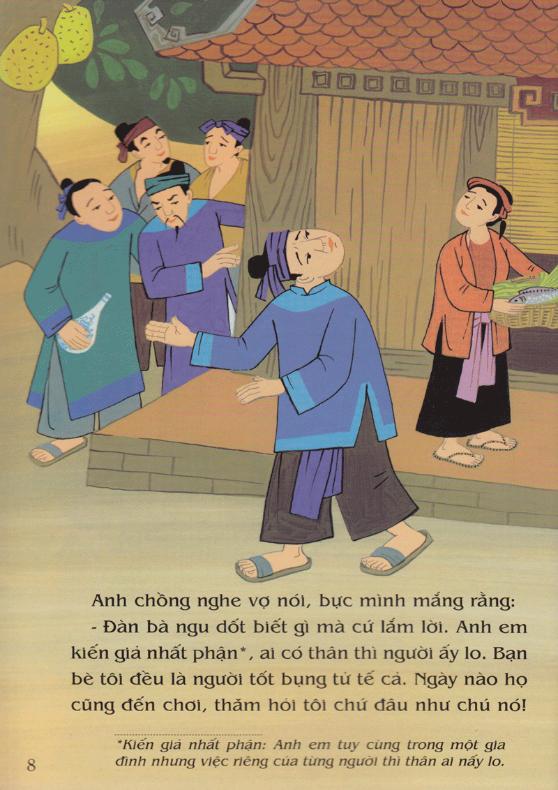 tranh truyện dân gian việt nam - người vợ hiền (tái bản 2024)