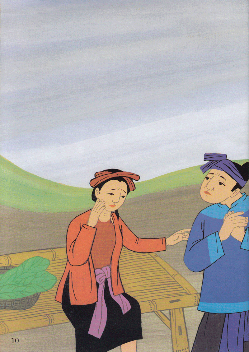 tranh truyện dân gian việt nam - người vợ hiền (tái bản 2024)