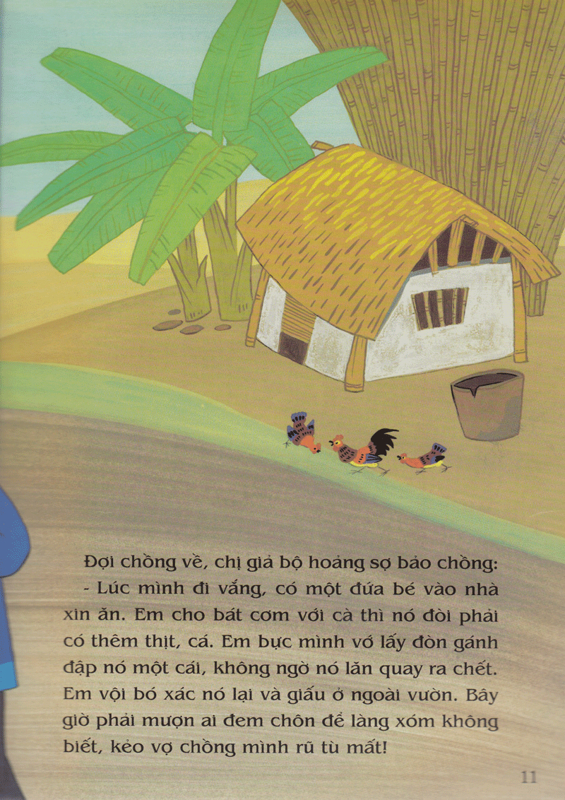 tranh truyện dân gian việt nam - người vợ hiền (tái bản 2024)