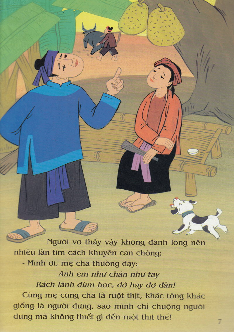 tranh truyện dân gian việt nam - người vợ hiền (tái bản 2024)