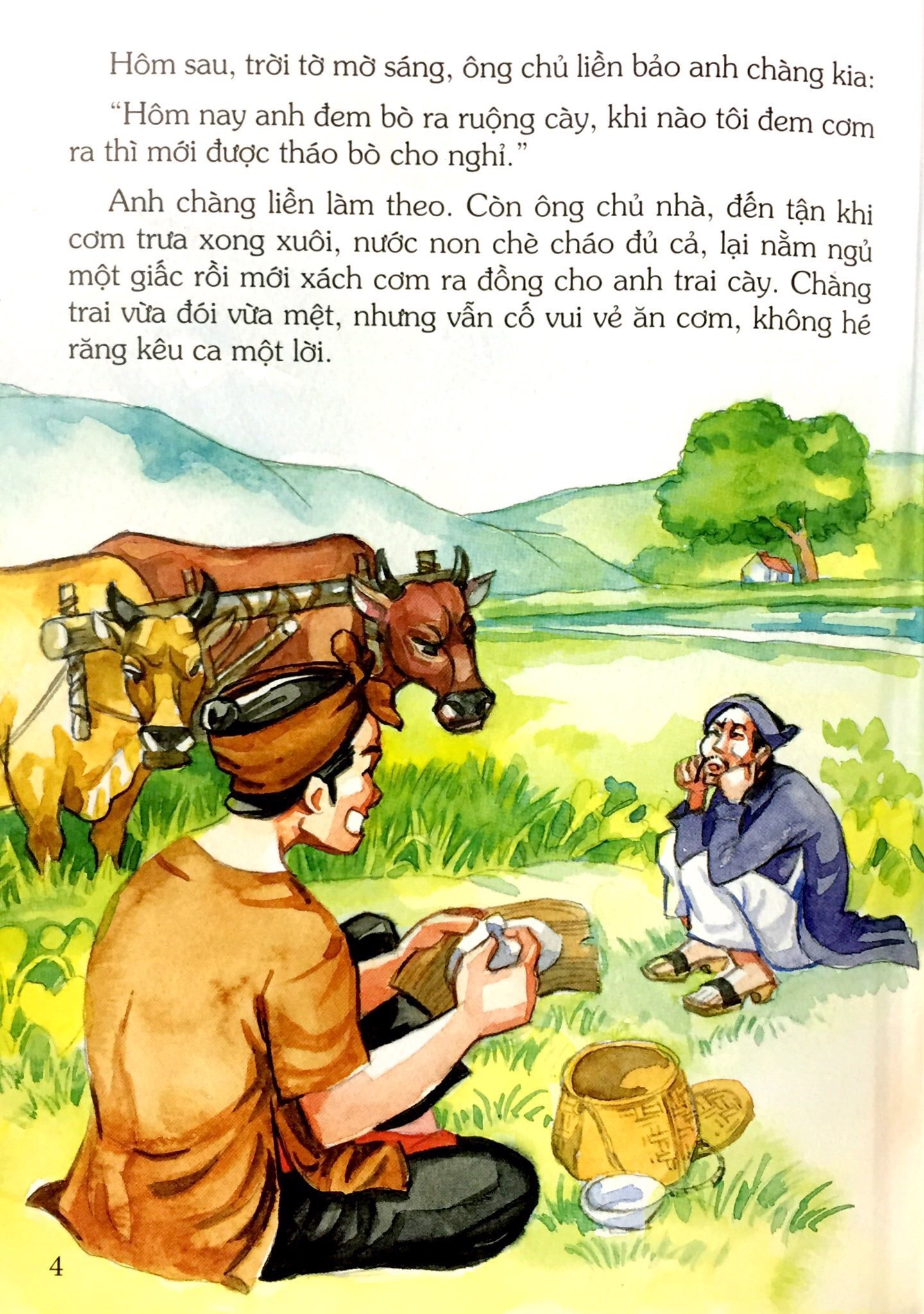 tranh truyện dân gian việt nam - ông già kén rể (tái bản 2024)