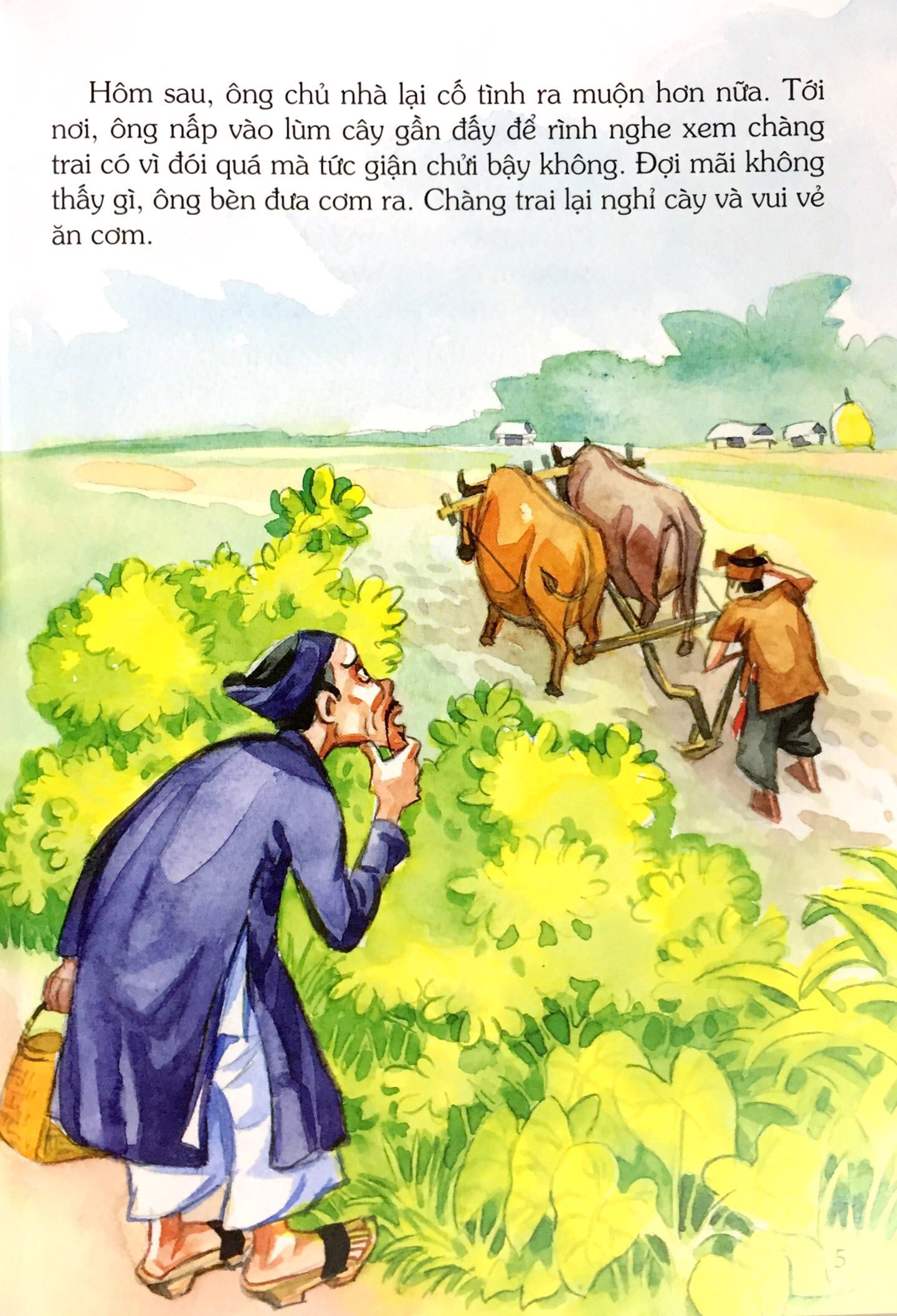 tranh truyện dân gian việt nam - ông già kén rể (tái bản 2024)