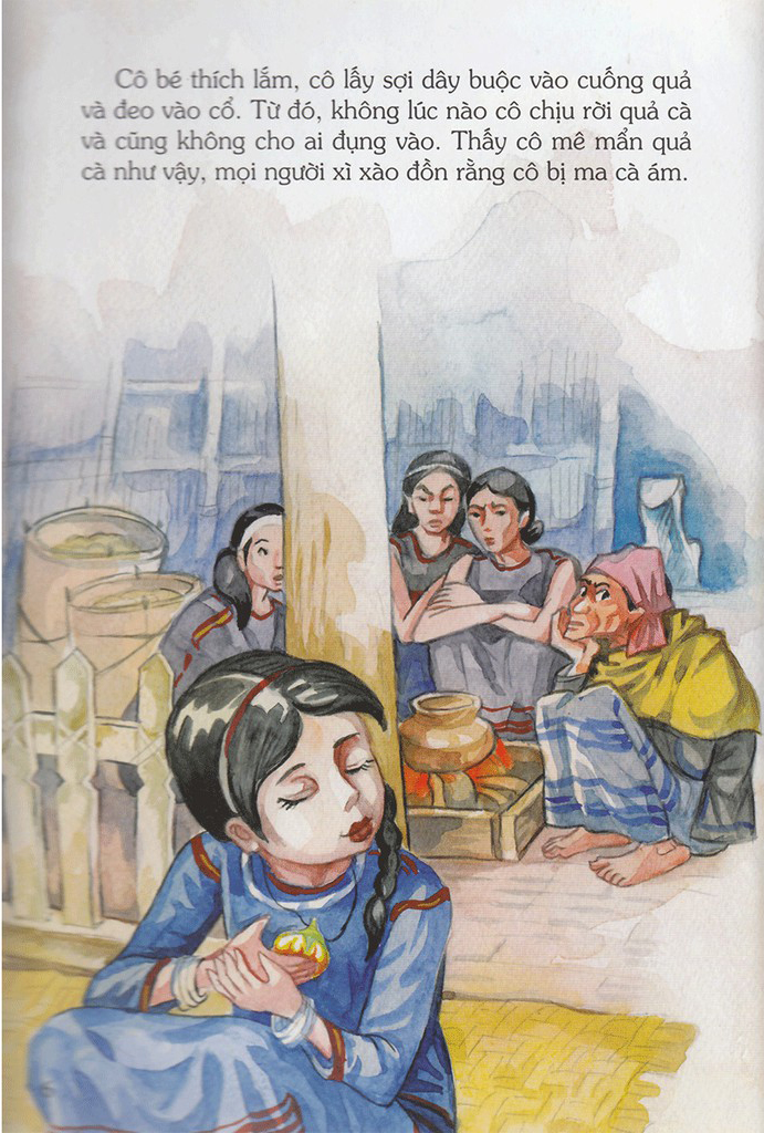 tranh truyện dân gian việt nam - quả cà có phép (tái bản 2019)