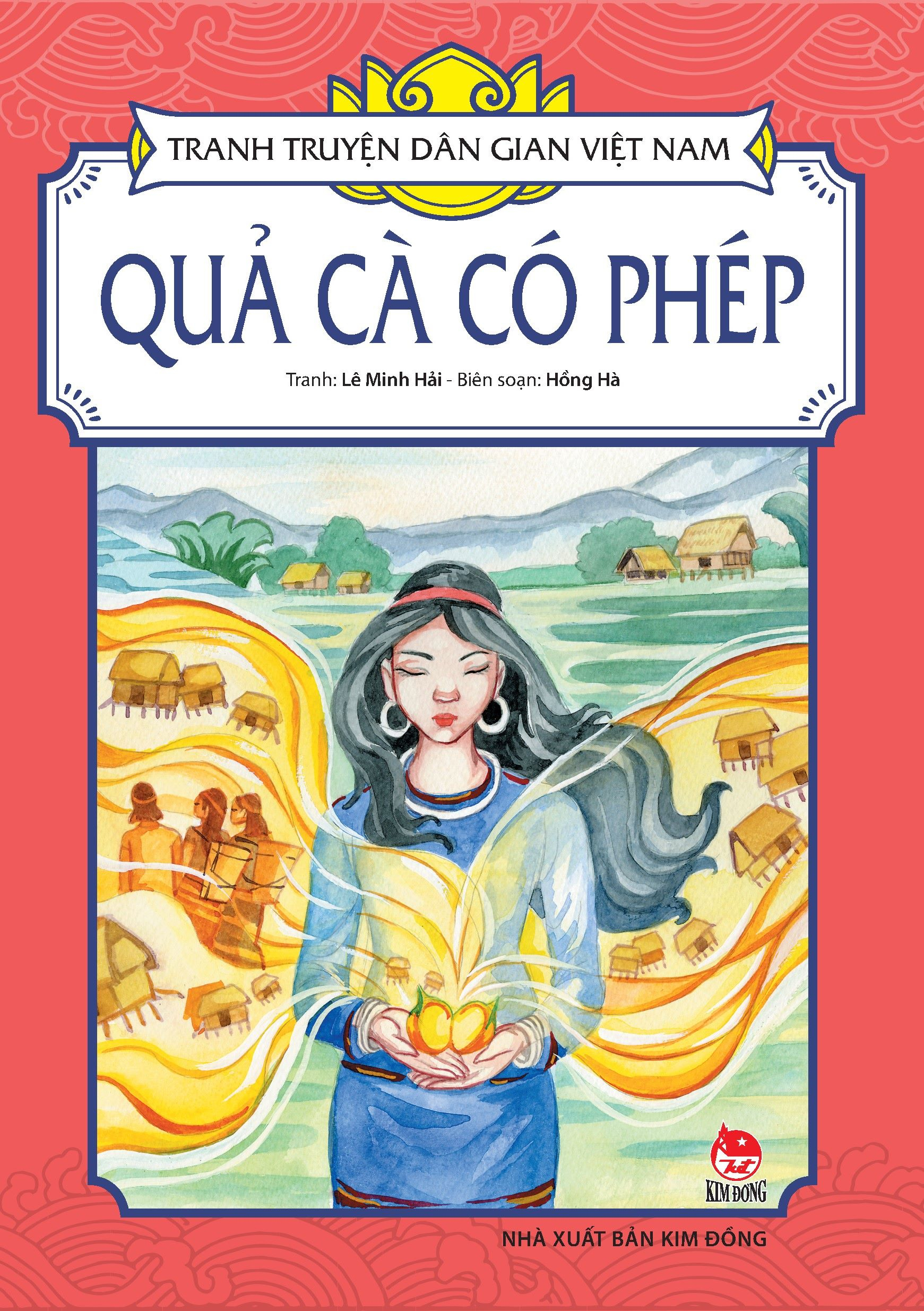 tranh truyện dân gian việt nam - quả cà có phép (tái bản 2024)