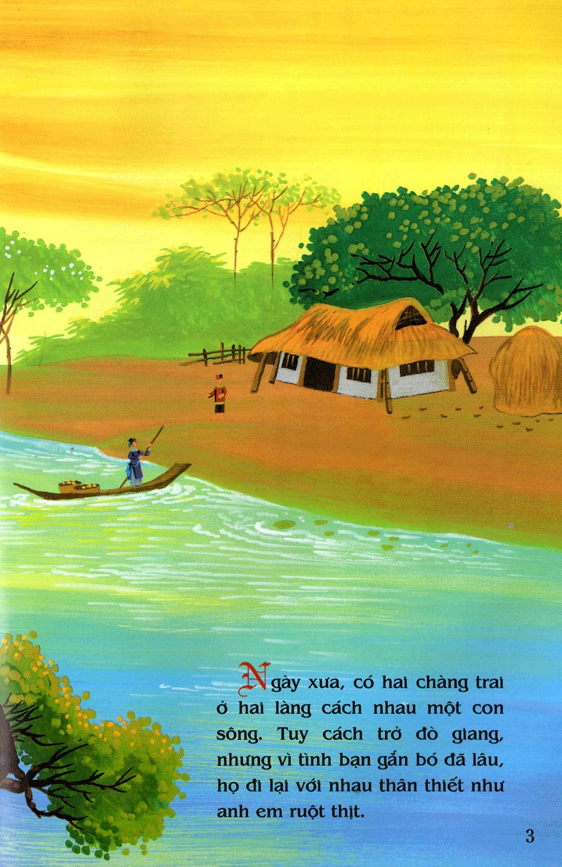 tranh truyện dân gian việt nam - sinh con rồi mới sinh cha (tái bản 2024)