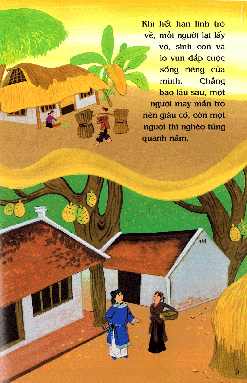 tranh truyện dân gian việt nam - sinh con rồi mới sinh cha (tái bản 2024)