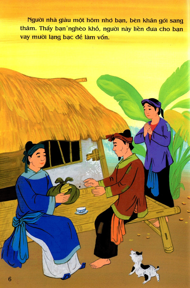 tranh truyện dân gian việt nam - sinh con rồi mới sinh cha (tái bản 2024)