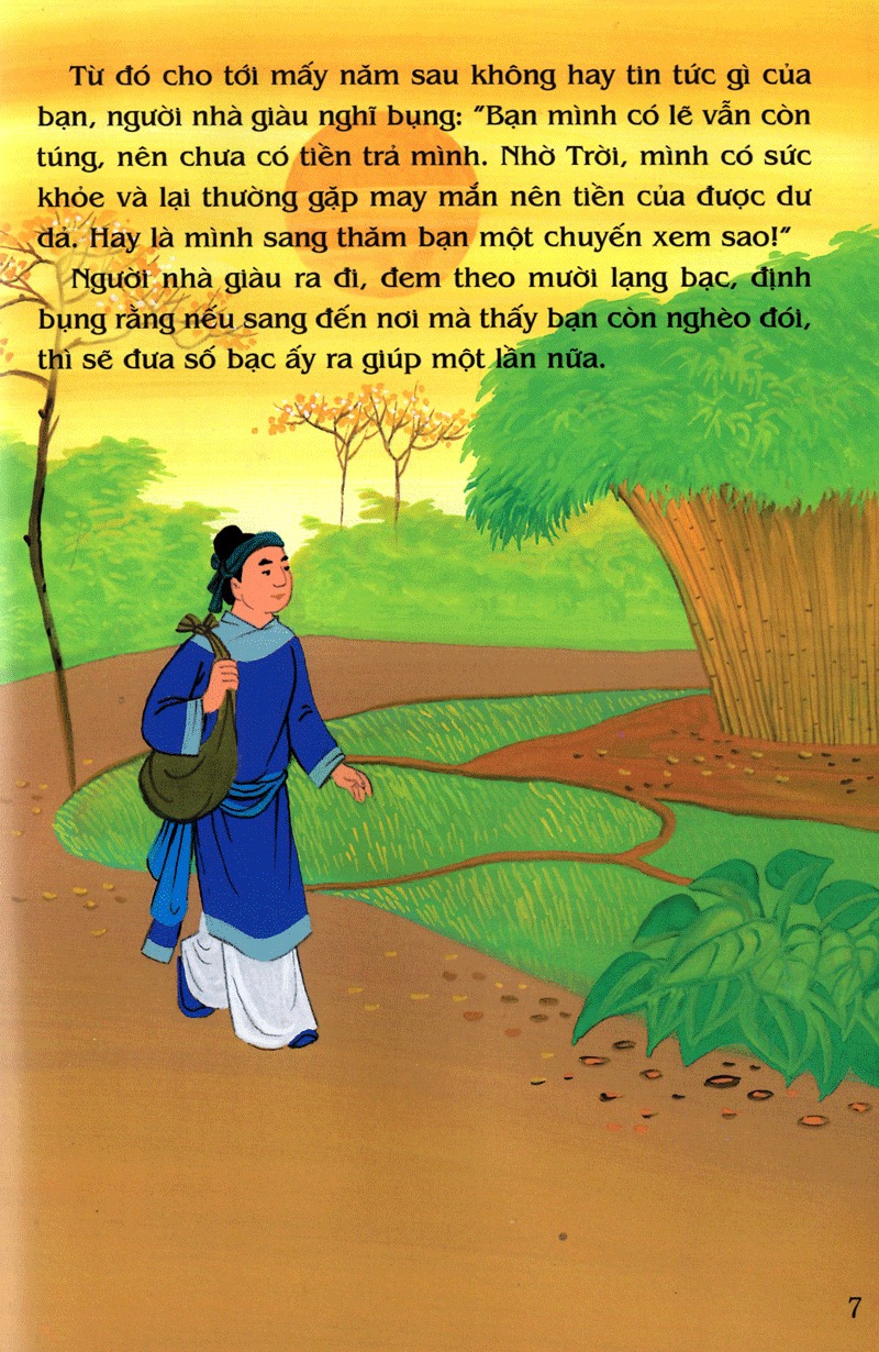 tranh truyện dân gian việt nam - sinh con rồi mới sinh cha (tái bản 2024)