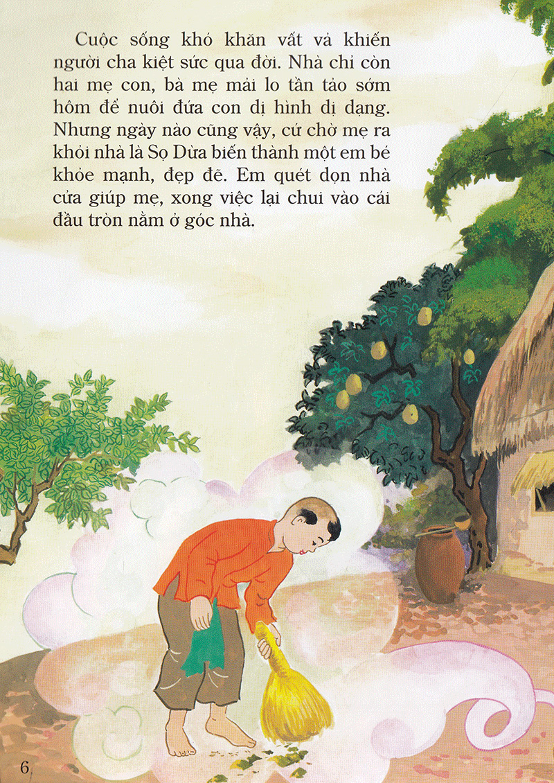 tranh truyện dân gian việt nam - sọ dừa (tái bản 2023)