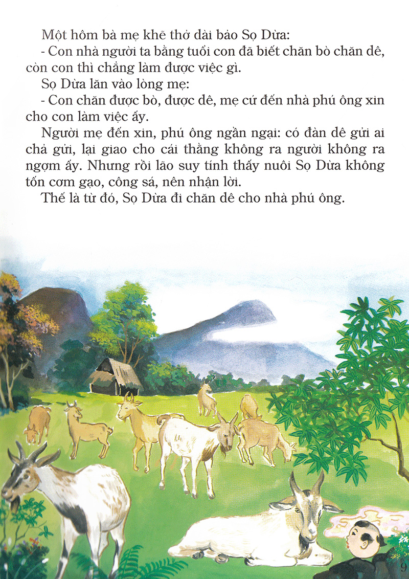 tranh truyện dân gian việt nam - sọ dừa (tái bản 2023)