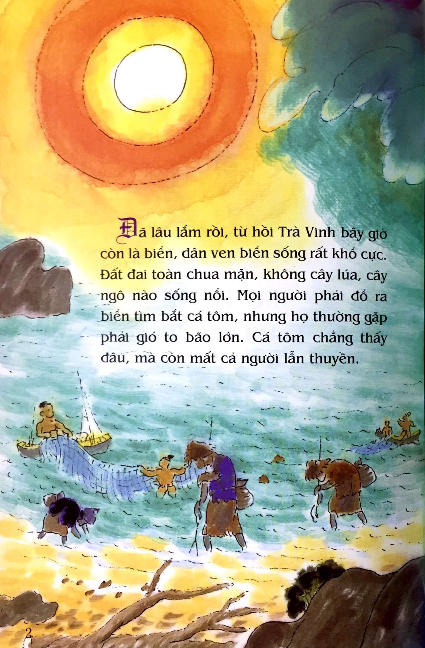 tranh truyện dân gian việt nam - sự tích ao phật (tái bản 2024)