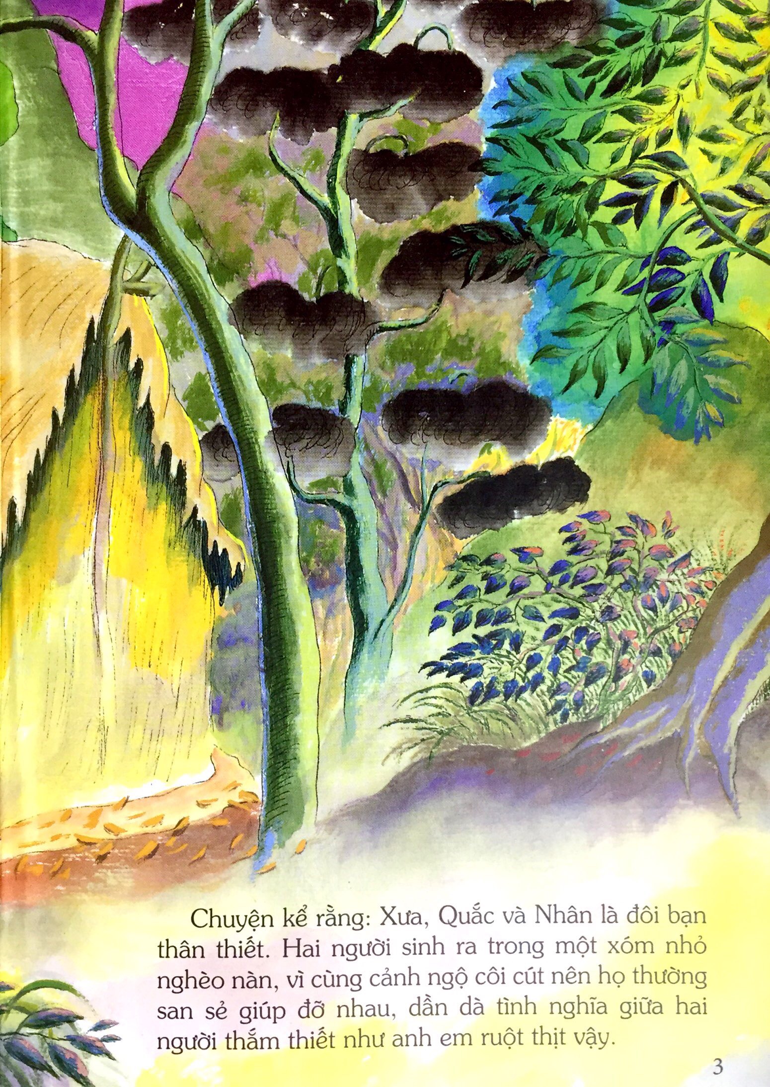 tranh truyện dân gian việt nam - sự tích chim cuốc (tái bản 2023)